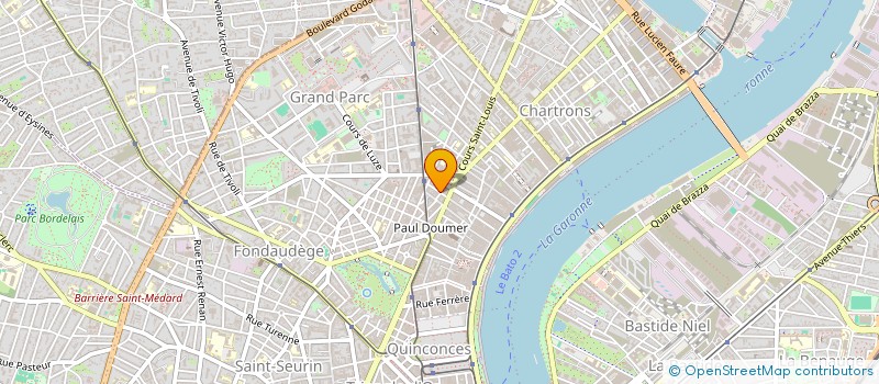 localisation de l'entreprise MADAME CONSTANCE GUILLOU  BORDEAUX