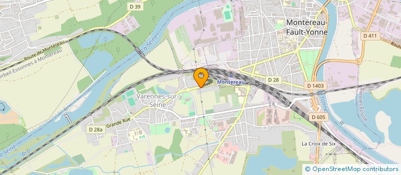 localisation de l'entreprise MADAME CONSTANCE GUTIERREZ GALLARDO  VARENNES-SUR-SEINE