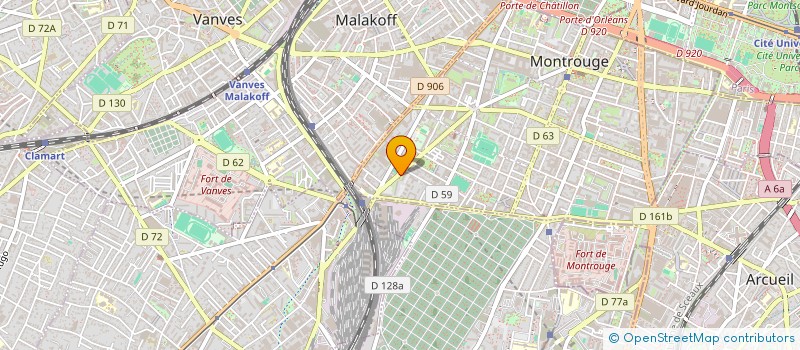 localisation de l'entreprise MADAME CONSTANCE HALFON à MONTROUGE