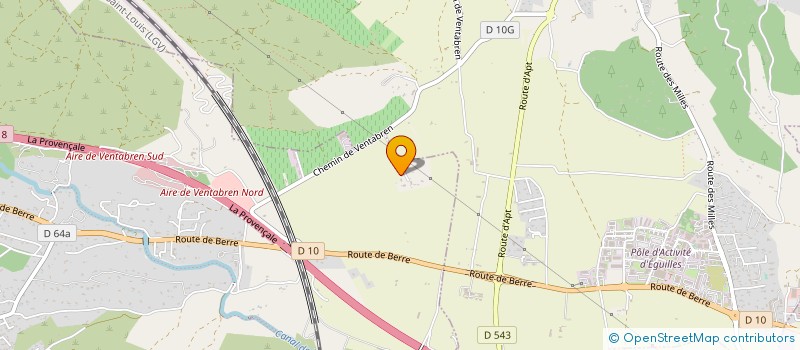 localisation de l'entreprise MADAME CONSTANCE HECKENROTH  VENTABREN