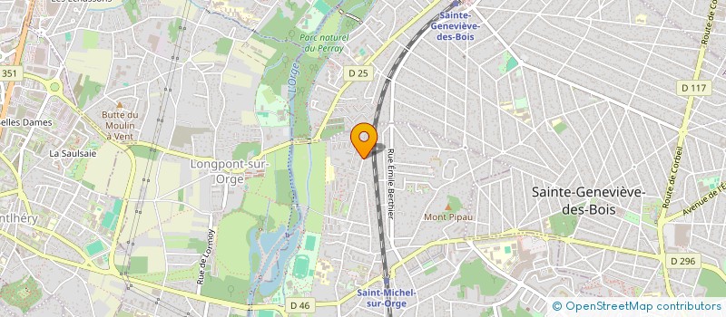 localisation de l'entreprise MADAME CONSTANCE HENRY-DESCHAMPS  SAINT-MICHEL-SUR-ORGE