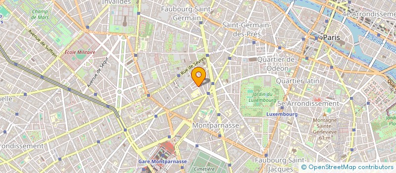 localisation de l'entreprise MADAME CONSTANCE HUGUENIN  PARIS