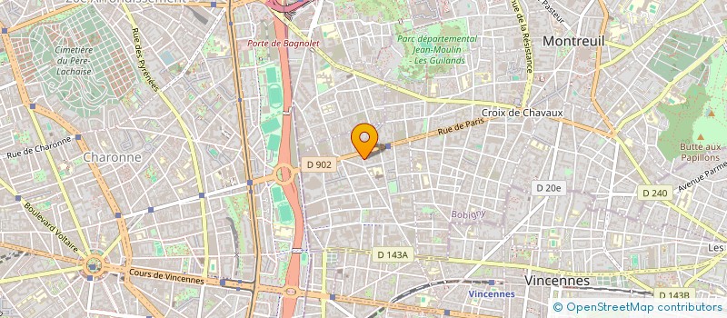 localisation de l'entreprise MADAME CONSTANCE HUIN à MONTREUIL