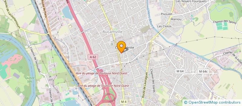 localisation de l'entreprise MADAME CONSTANCE IBANEZ  TOULOUSE