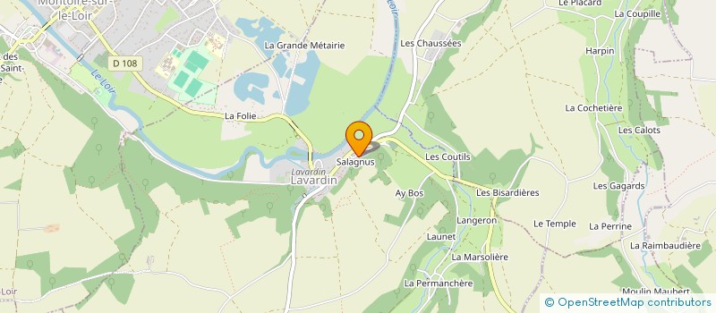 localisation de l'entreprise MADAME CONSTANCE JOLIFF à LAVARDIN