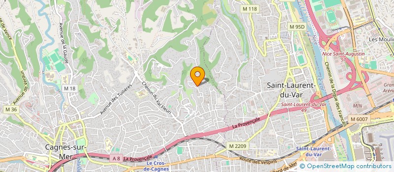 localisation de l'entreprise MADAME CONSTANCE LAMBERT à CAGNES-SUR-MER