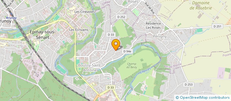 localisation de l'entreprise MADAME CONSTANCE LARA  BOUSSY-SAINT-ANTOINE