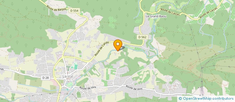 localisation de l'entreprise MADAME CONSTANCE LONIEWSKI  LE VAL