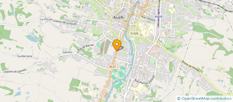 localisation de l'entreprise MADAME CONSTANCE MACE à AUCH