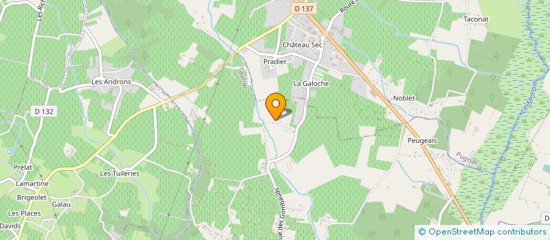 localisation de l'entreprise MADAME CONSTANCE MARIE  TAURIAC