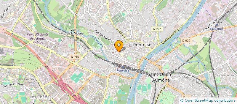localisation de l'entreprise MADAME CONSTANCE MAURIER à PONTOISE