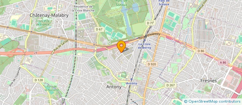 localisation de l'entreprise MADAME CONSTANCE MAYSLICH à ANTONY