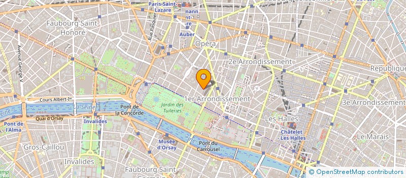 localisation de l'entreprise MADAME CONSTANCE MEGARD GIACOMONI à PARIS