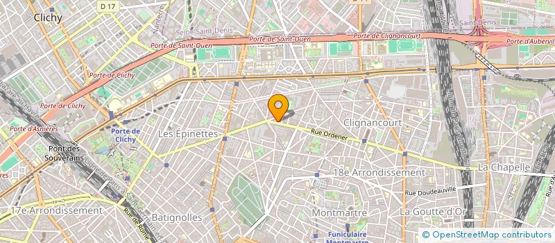 localisation de l'entreprise MADAME CONSTANCE METEYE  PARIS