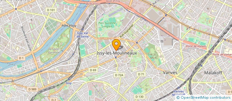 localisation de l'entreprise MADAME CONSTANCE NICOLAS à ISSY-LES-MOULINEAUX