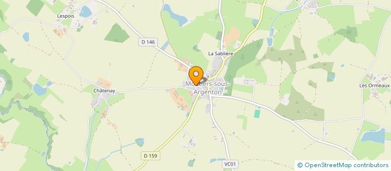 localisation de l'entreprise MADAME CONSTANCE NOGUES  ARGENTONNAY