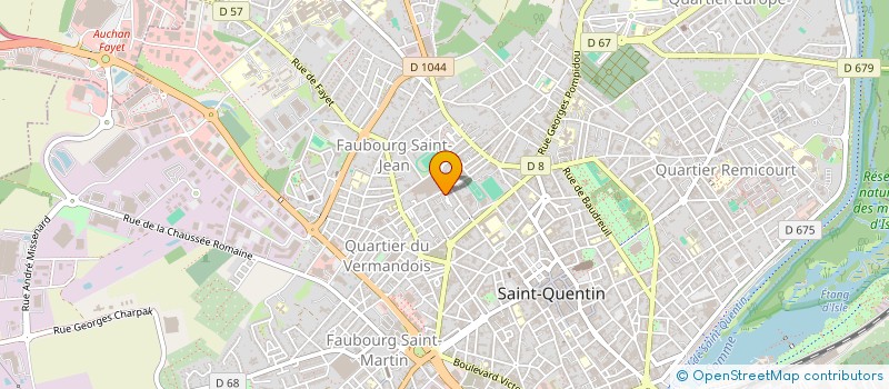 localisation de l'entreprise MADAME CONSTANCE NOISETTE à SAINT-QUENTIN