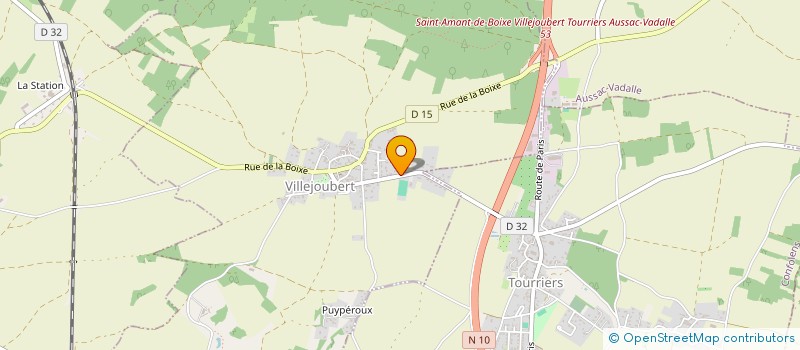 localisation de l'entreprise MADAME CONSTANCE PHILIPPE  VILLEJOUBERT