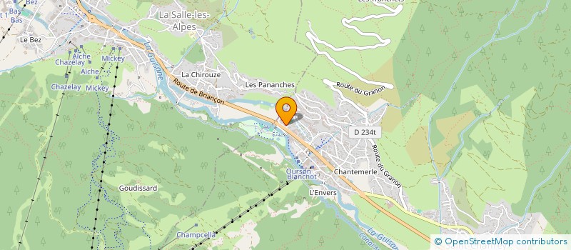 localisation de l'entreprise MADAME CONSTANCE POUILLAUDE  SAINT-CHAFFREY