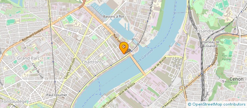 localisation de l'entreprise MADAME CONSTANCE POUPIN-CHASTAIN  BORDEAUX