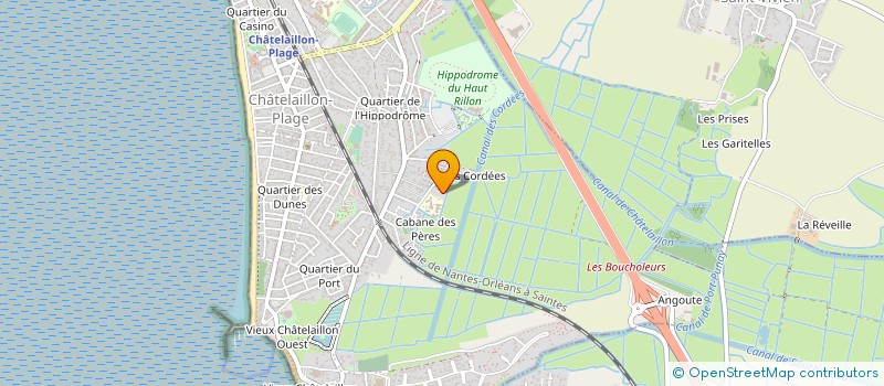 localisation de l'entreprise MADAME CONSTANCE PUBERT à CHATELAILLON-PLAGE