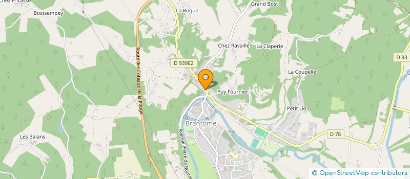 localisation de l'entreprise MADAME CONSTANCE RAINAUD  PERIGUEUX