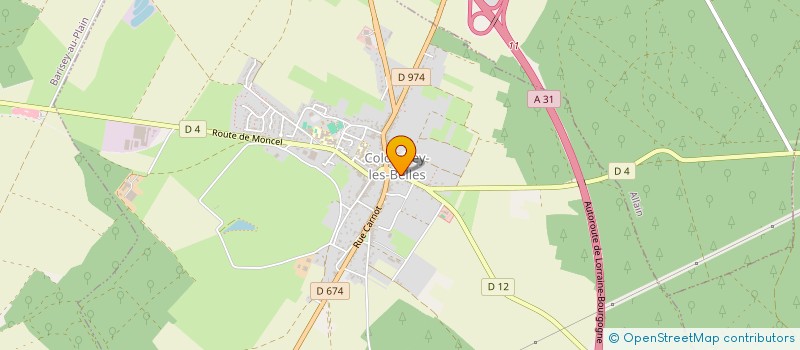 localisation de l'entreprise MADAME CONSTANCE REMOND à COLOMBEY-LES-BELLES