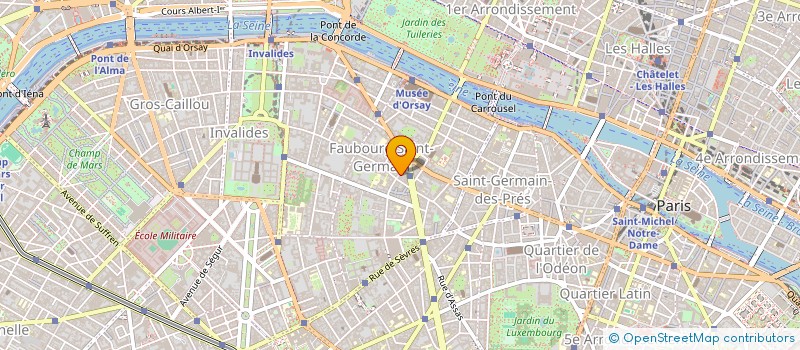 localisation de l'entreprise MADAME CONSTANCE RUCHAUD  PARIS