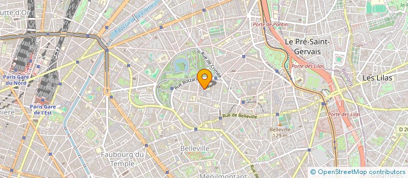 localisation de l'entreprise MADAME CONSTANCE RUTHERFORD  PARIS 19