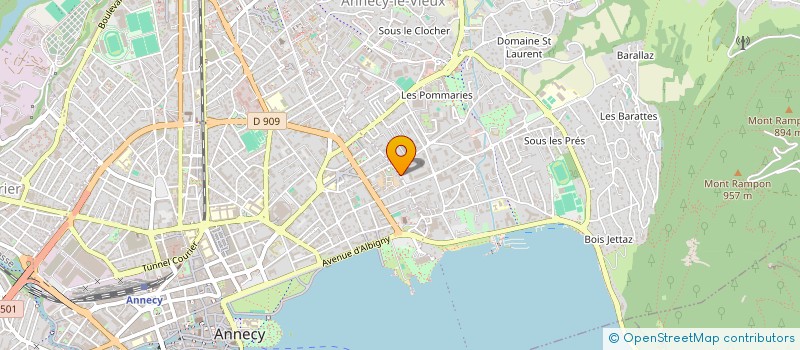 localisation de l'entreprise MADAME CONSTANCE SACILE à ANNECY