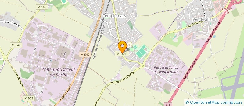 localisation de l'entreprise MADAME CONSTANCE SAINT-MAXENT  TEMPLEMARS