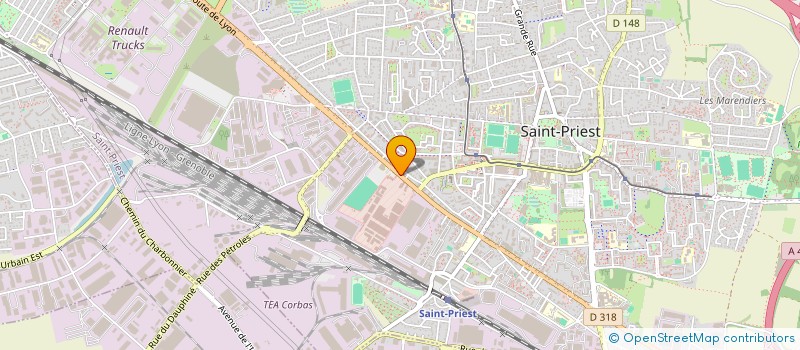 localisation de l'entreprise MADAME CONSTANCE SANON  SAINT-PRIEST