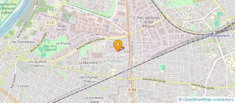 localisation de l'entreprise MADAME CONSTANCE SCHOTT à SARTROUVILLE