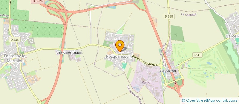 localisation de l'entreprise MADAME CONSTANCE SURUN  CASTINE-EN-PLAINE