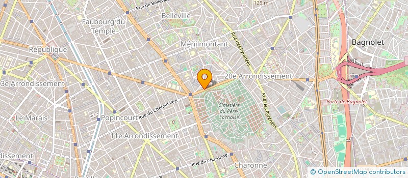 localisation de l'entreprise MADAME CONSTANCE TABOURGA  PARIS