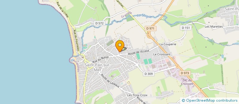 localisation de l'entreprise MADAME CONSTANCE TARDIEU à SAINT-PAIR-SUR-MER