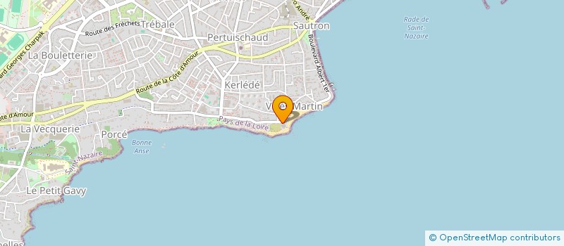 localisation de l'entreprise MADAME CONSTANCE VIOT  SAINT-NAZAIRE