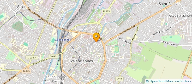localisation de l'entreprise MADAME CONSTANTA MATEI à VALENCIENNES