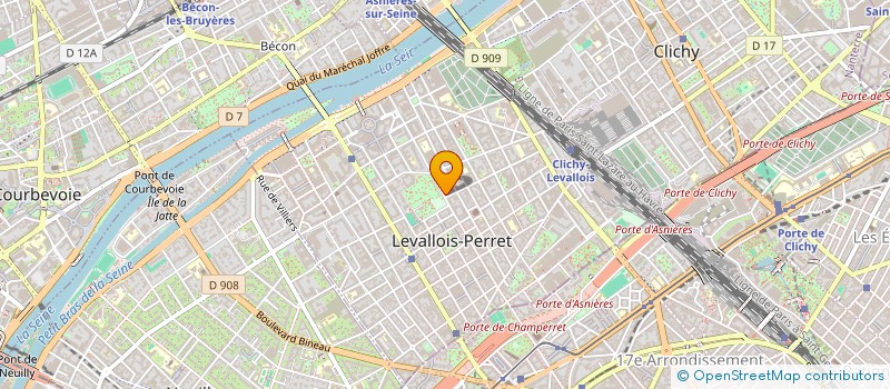 localisation de l'entreprise MADAME CONSTANTINA BOZHINOVA à LEVALLOIS PERRET