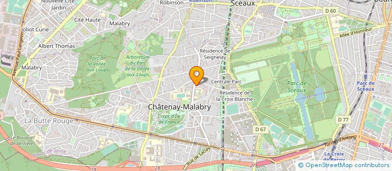 localisation de l'entreprise MADAME CONSTANTINE LEDRU à CHATENAY-MALABRY