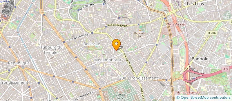 localisation de l'entreprise MADAME CONSUELO ACCETTI  PARIS