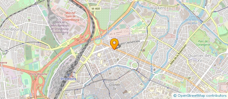 localisation de l'entreprise MADAME CONSUELO DE CHOUDENS à STRASBOURG