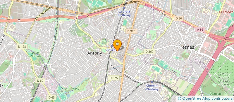 localisation de l'entreprise MADAME CONTRINI RAMONA à ANTONY