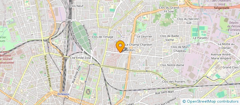 localisation de l'entreprise MADAME COOLS ELIANE LHOPITEAU à ORLEANS