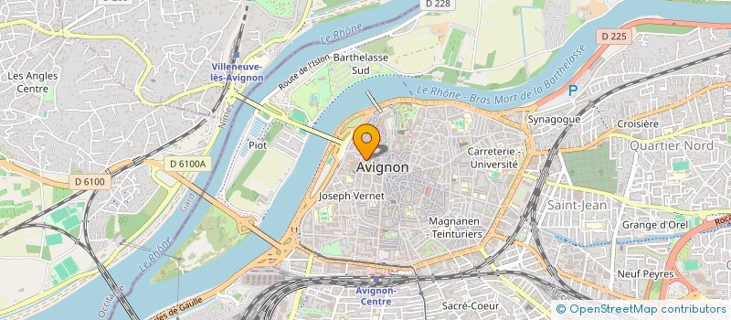 localisation de l'entreprise MADAME CORA BREITENSTEIN à AVIGNON