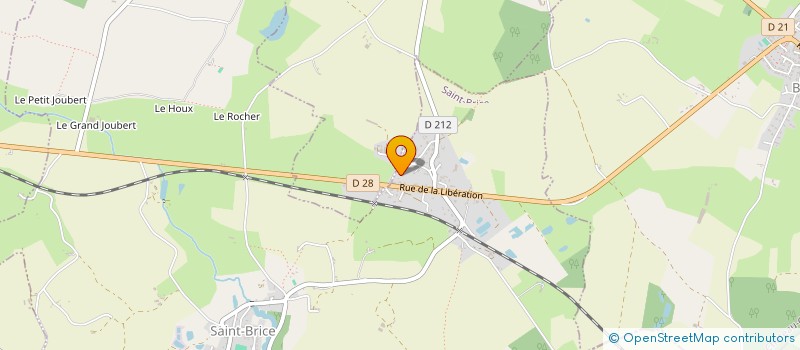 localisation de l'entreprise MADAME CORA DOHIN  SAINT-BRICE