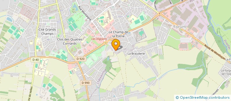 localisation de l'entreprise MADAME CORA-LINE BOURDAIN à CHATEAUROUX