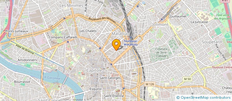 localisation de l'entreprise MADAME CORALIA NZITA NGUALA à TOULOUSE