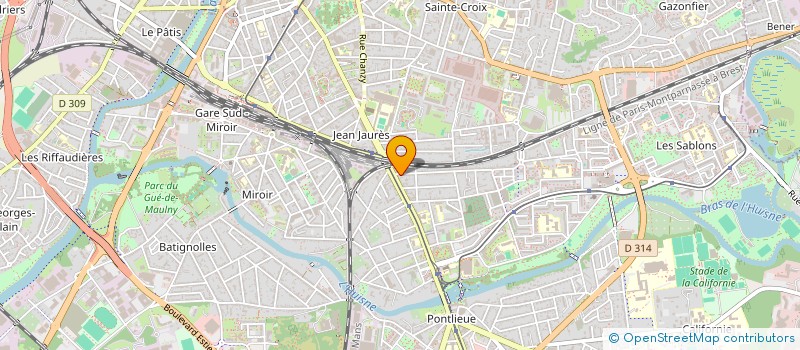 localisation de l'entreprise MADAME CORALIE AIRAULT  LE MANS