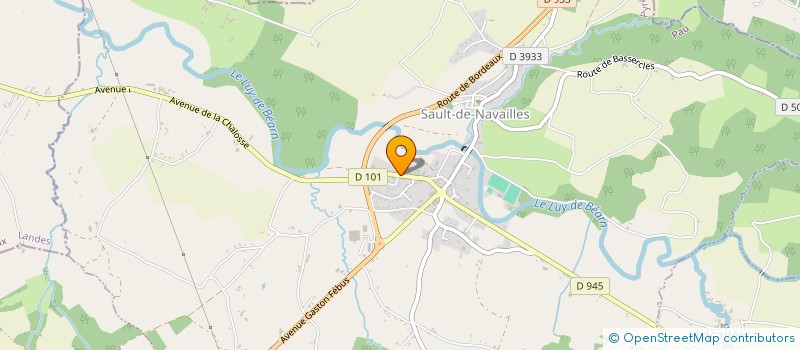 localisation de l'entreprise MADAME CORALIE ALVES DE SOUSA  SAULT-DE-NAVAILLES